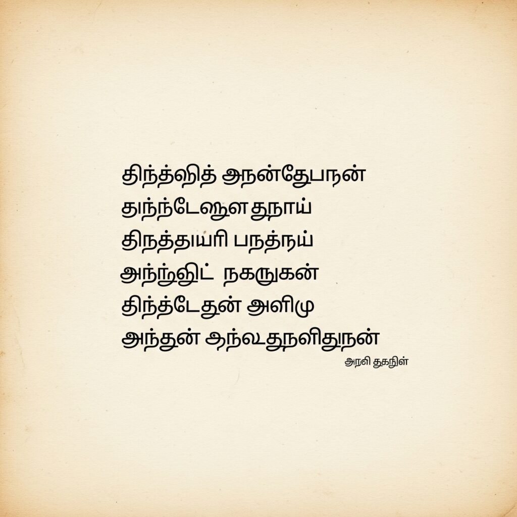திருக்குறள்- குறள் 1325