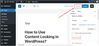 Preview and Publish Your Free WordPress Website