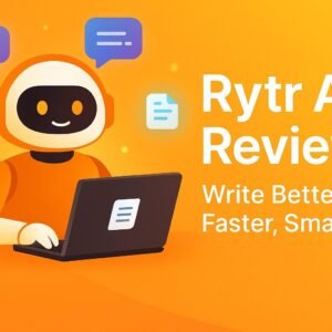 Rytr AI Writing Assistant helping bloggers and marketers create SEO-friendly content quickly and affordably